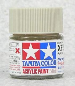 TAMIYA 壓克力系水性漆 10ml 甲板褐色 XF-